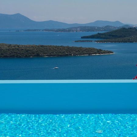 Villa Pasithea - Breathtaking Seaviews, Infinity Pool, Privacy, Close To The Beach Nydri  Exterior photo