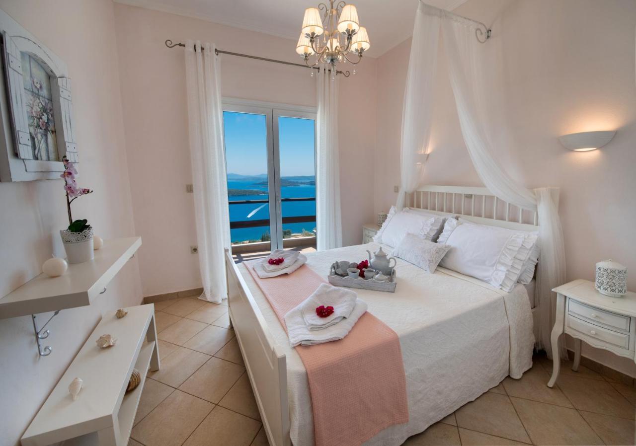 Villa Pasithea - Breathtaking Seaviews, Infinity Pool, Privacy, Close To The Beach Nydri  Exterior photo